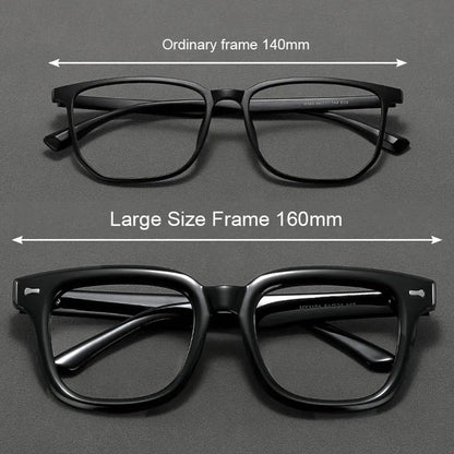 Big Face Glasses Frame 160mm Thick Frame Men Women Large Size Eyeglasses Frame Optical Prescription Glasses