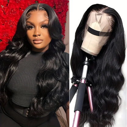 Body Wave Transparent Lace Front Wigs Human Hair Pre Plucked 13x4 Frontal Wigs Human Hair Lace Front Wig With Baby Hair For Wome