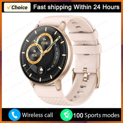 LIGE Bluetooth Call Smart Watch Women Custom Dial Steel Watches Men Sports Fitness Tracker Heart Rate Smartwatch For Android IOS