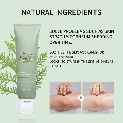 Purifying Exfoliating Gel 300g - Gentle Face Scrub for Dead Skin Removal, Brightening & Hydrating, Improves Skin Texture