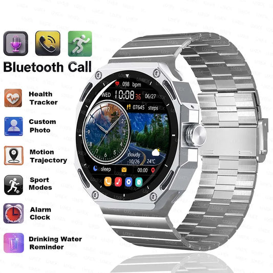 New Smartwatch Plus Women AMOLED HD Screen Global Version Always On Display Bluetooth Call Smart Men Watch For Android Ios 2025