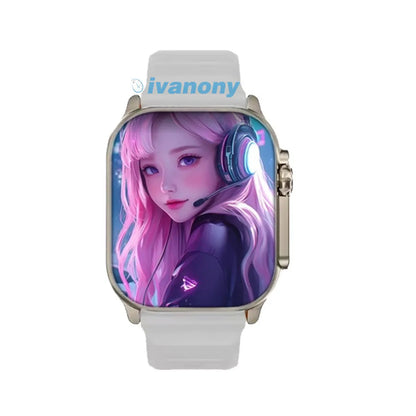 Smart Watch Hello Watch 3 Plus Bluetooth Call Voice Assistant 49mm AMOLED 4GB/ROM NFC GPT Compass Photo Album Smartwatch Men