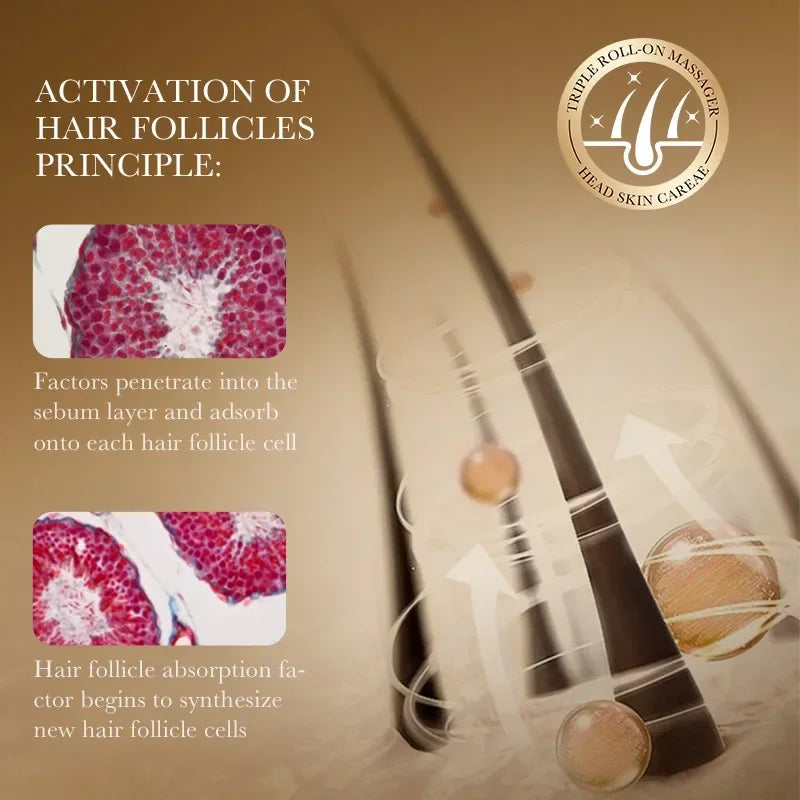 Biotin fast Hair Growth oil Products Care Scalp Massage Treatments Anti Hair Loss Effective Grow Thicker Hair serum for men