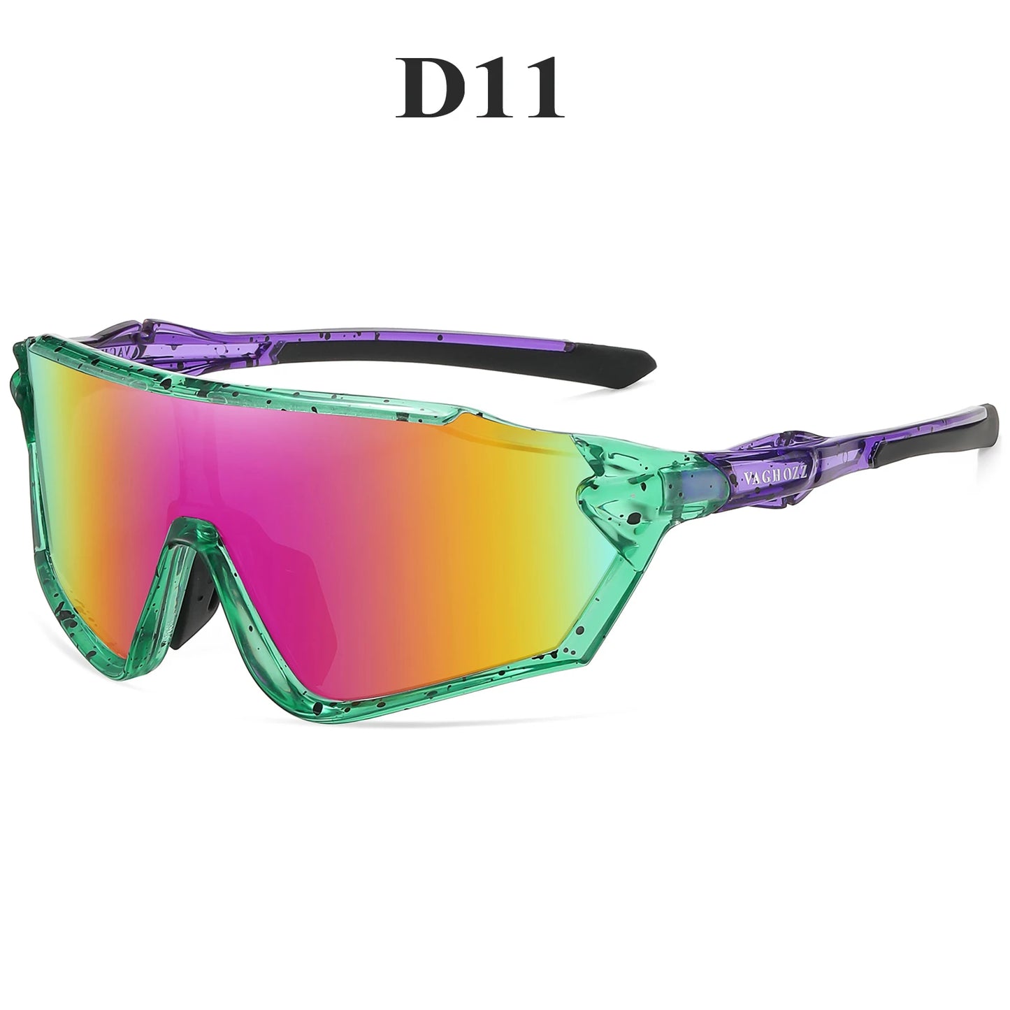 VAGHOZZ NEW UV400 Sports Sunglasses Outdoor Glasses Men Women Eyewear MTB Eyeglasses Bike Bicycle Goggles