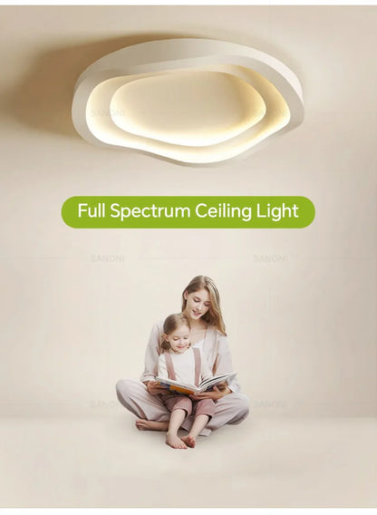Modern LED Ceiling Lamp for Living Dining Room Study Bedroom Geometry Ceiling Lights Indoor Home Decor Lighting Fixture Luster