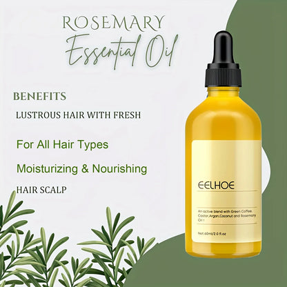 1/3/6pcs Rosemary Hair Scalp Essential Oil Nourishing  Moisturizing Includes Lavender Cypress Oil Ideal for Men Women Hair Care