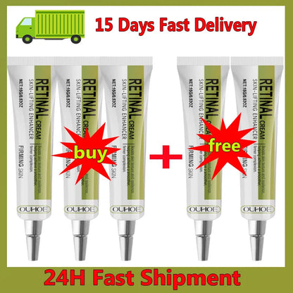 Retinol Cream Tightening Anti Wrinkle Improve Sagging Moisturizing Smoothing Lightening Firming Radiant Fine Lines Removal Cream