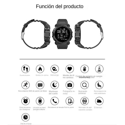 2025 New Smartwatch Health Heart Rate Bluetooth Connection Pedometer Music Weather Outdoor Fitness Tracker Smart Sports Bracelet