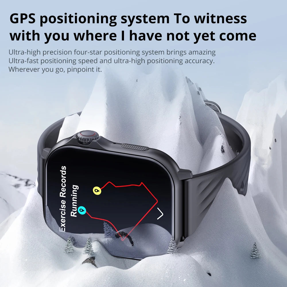 2025 COLMI P82 GPS Smart Watch 2.13" AMOLED HD Display Built-in GPS Make/Receive Phone Calls Smartwatch For Men Women