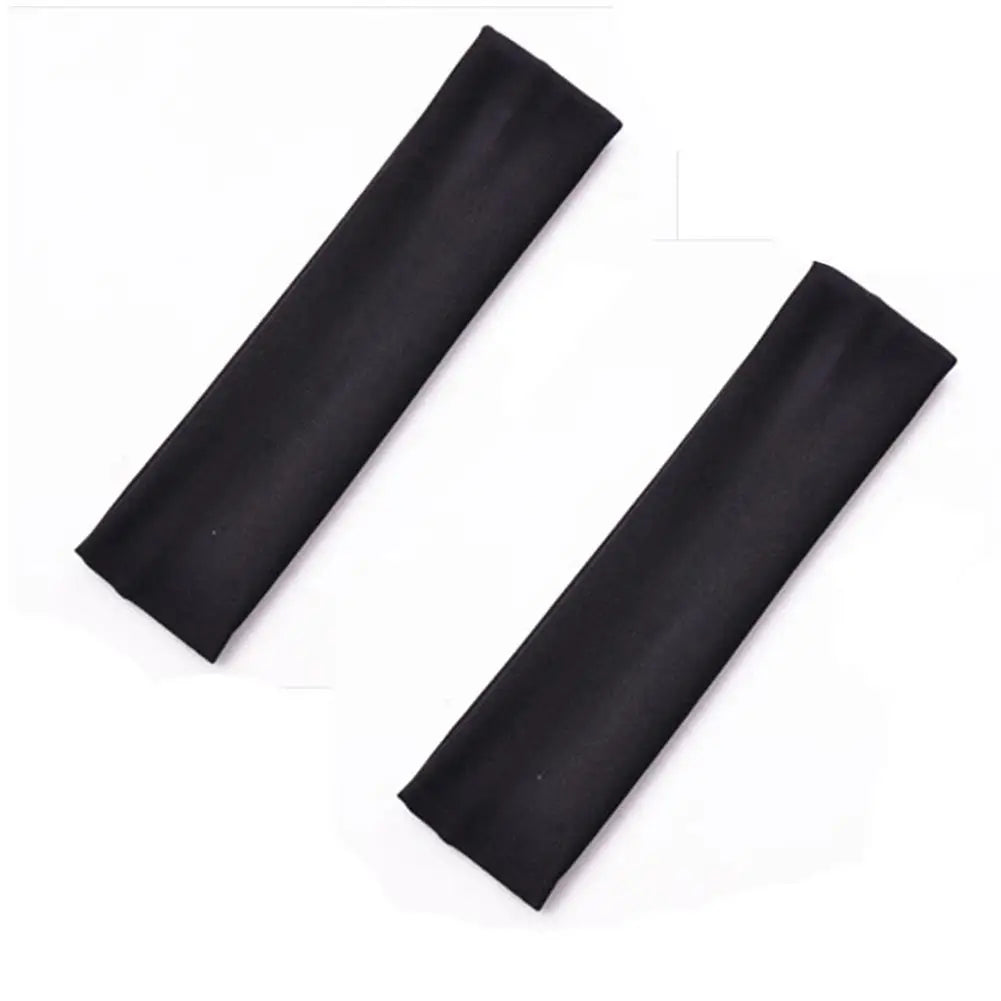 Hot SALE!! 2PCS Sports Headbands High Elastic Women Gym Yoga Hair Bands Exercise Tennis Fitness Running Sweat Head Hair Bands