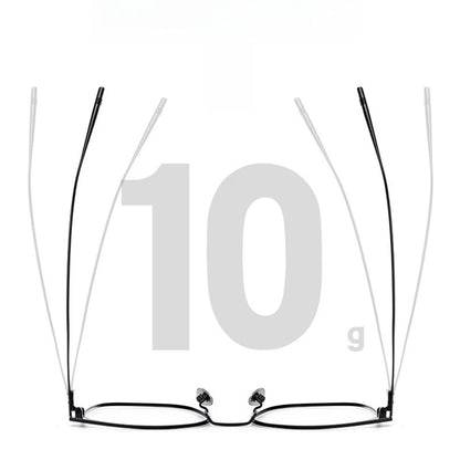 FIRADA Fashion Comfortable Square Eyeglasses Vintage Pure Titanium Eyewear Optical Prescription Glasses Frame For Men 30020-C