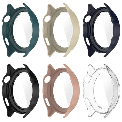 PC Case + Tempered Glass For Xiaomi Watch S4 Full Shell Screen Protector Bumper Cover For Xiaomi Watch S4 eSIM Smart Accessorie