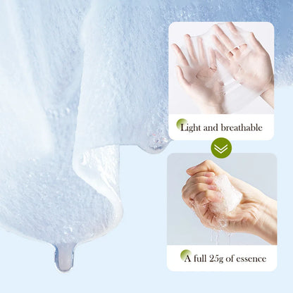 6Pcs Hydrating Nourishing Mask Skin Care Skincare Woman Masks Face Bubble Aloe Vera Original Gel Deep Collagen Korean