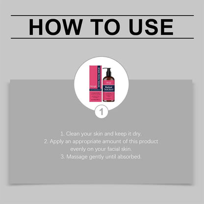 Hoygi Retinol Deep Moisturizing Facial Skin Essence Effective Smoothing Face Skin Moisturizing Repair Essence Korean SkinCare