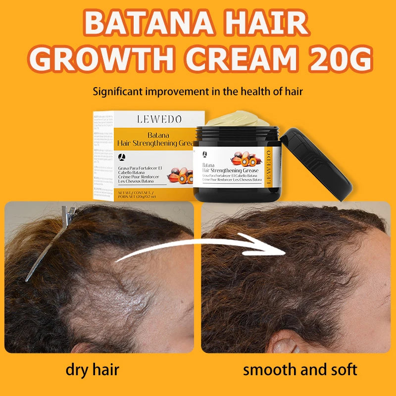 Hair Growth Essential Loss Batana Oil Regrowth Strengthen Roots Hair Care Oil Hair Nourishes Scalp Improve Scalp Circulation