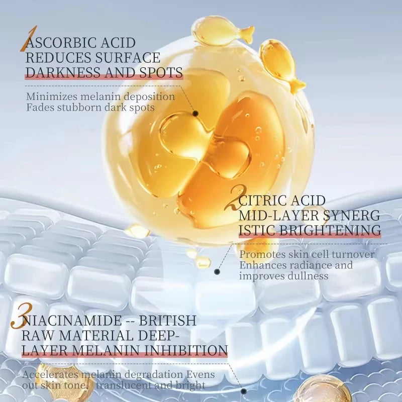 Powerful Spot-Removing Whiten Cream Brighten Skin Fast Eliminates Melanin Pigmentation Melasma Dark Spots Korean Face Skin Care