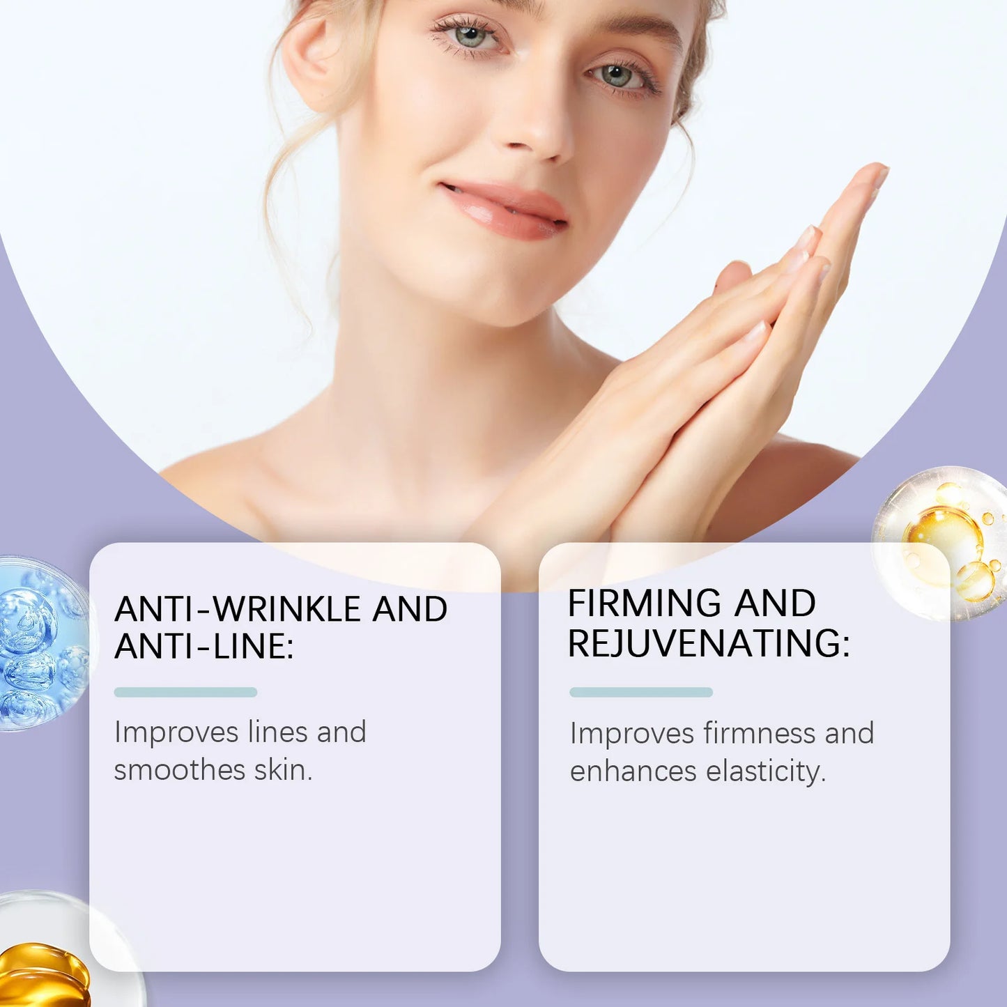 Retinol Anti Wrinkle Cream Pores Shrinking Gentle firming skin, fine pores, nourishing, softening and improving skin care cream