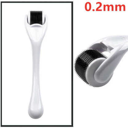 Derma Roller for Skin,Beard & Hair  0.2mm\0.25mm\0.3mm needle- Micro Face Roll Tool 540 Needles for Facial,Body & Hair Growth
