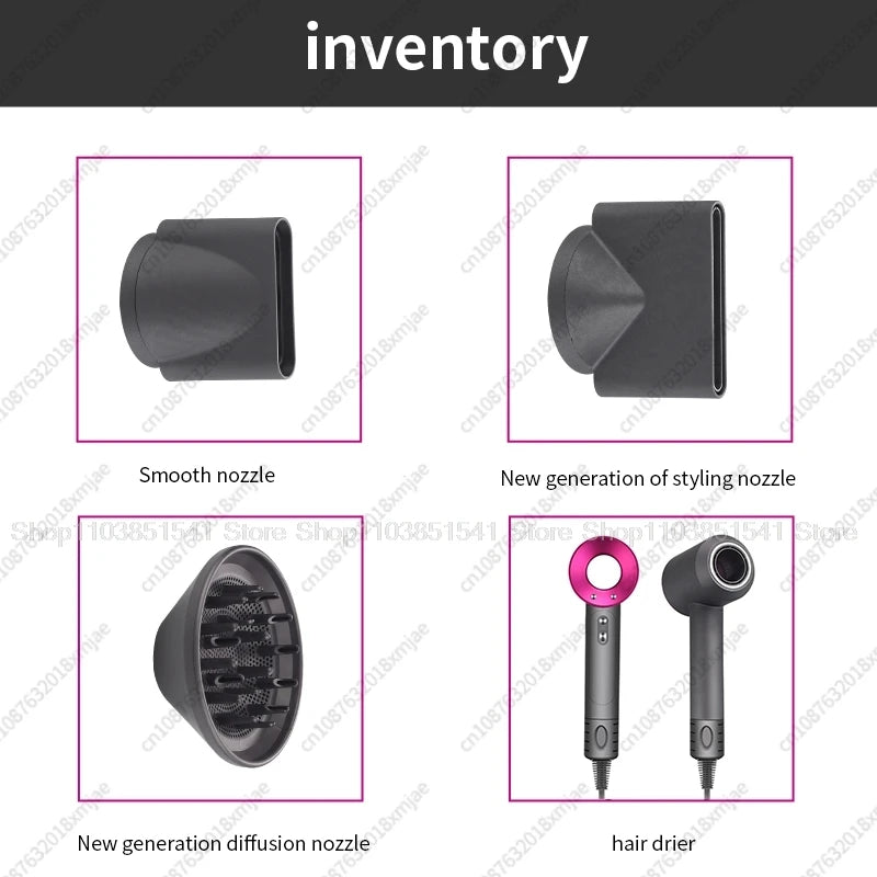 Professinal Leafless Hair Dryer 220V Negative Ion Quick Dry Home Powerful Constant Flyaway Attachment Anion Electric Hair Dryers