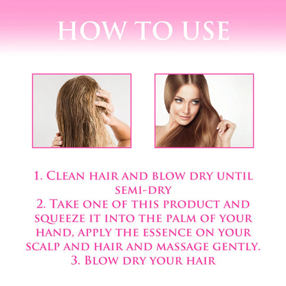 Vitamin Hair Growth Serum Capsule Deeply Moisturizing Reduce Loss Repair Damaged Improve Frizzy Scalp Treatment Hair Essence Oil