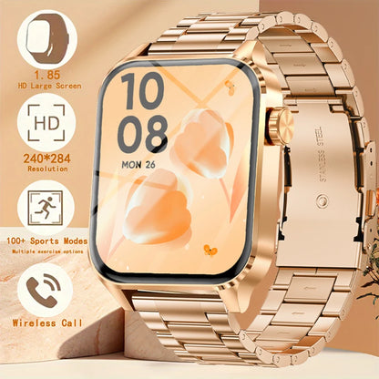 LIGE New Bluetooth Call Smart Watches Women Wrist Watch Sports Fitness Watches IP68 Waterproof Smartwatch For Android iOS iPhone
