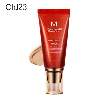 50ml Korean Cosmetic BB Liquid Foundation Concealer Cream Facial Makeup Skin-Nourishing Waterproof Oil Control Long-lasting