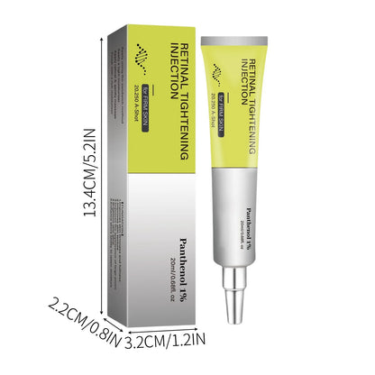 Retinol Eye Cream Tightens, Moisturizes, And Soothes The Eye Skin. Moisturizing Massage Moisturizes And Tightens The Eye Skin.