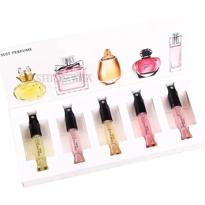 5*3ml original women's perfume gift Box five-piece set fresh and long-lasting fragrance plant floral fragrance eau de Toilette