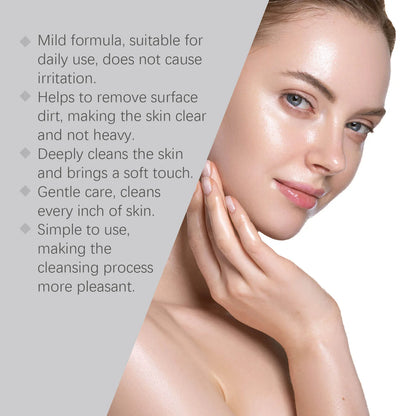 Rice Enzyme Cleansing Powder for Face Exfoliating Powder Wash to Remove Blackheads Oil Control Pore Refining for Acne Skin 75g