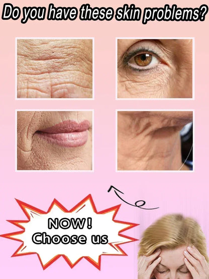 Instant Anti Wrinkle Aging Effect Remove Facial Wrinkles Serum To Fine Lines Around The Eyes Crow's Feet Neck Wrinkle Serum