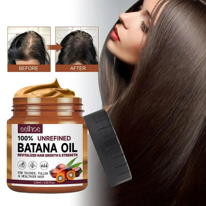 Batana Oil Hair Conditioner 120ml Natural Nourishing Moisturizing & Repairing Frizz Control Sulfate Free For Dry/Damaged Hair