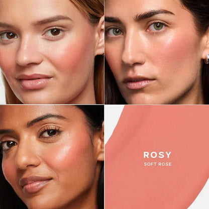 Saie Liquid Blush Quick-drying Non-sticky Lightweight Moisturizing Natural Soft Texture Creates 3-dimensional Makeup Face Makeup