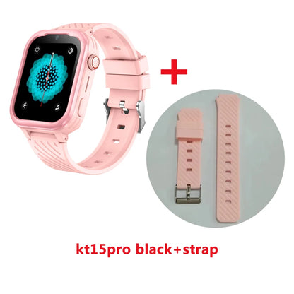 Wonlex 4G Children Smart Watch GPS WiFi  Video Call SOS KT15pro Phone Watch Camera Monitor Tracker Location Kids Smart Watch