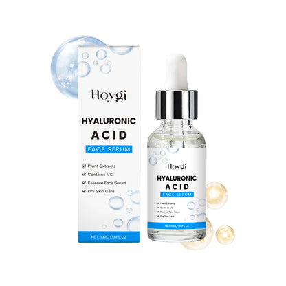 Hyaluronic Acid Facial Essence Deep Moisturizing Hydrating Dry Skin Pore Refining Facial Care Smoothing Plump Glowing Skin Serum