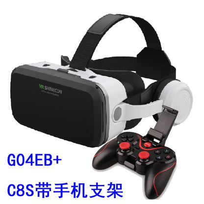 VR Shinecon Virtual Reality Casque Helmet 3D Glasses For Smartphone Smart Phone Headset Goggles Binoculars Video Game Wirth Lens