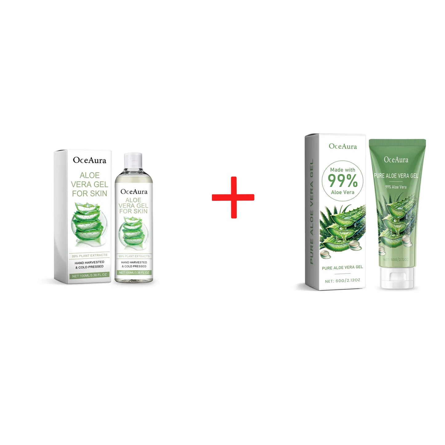 Aloe Vera Gel Pore Shrinking Oil Control Ance Remover Moisturizing Brighten Anti-Aging Facial Essence Beauty Skin Care Products