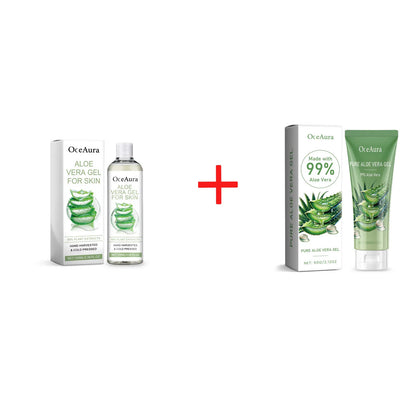 Aloe Vera Gel Pore Shrinking Oil Control Ance Remover Moisturizing Brighten Anti-Aging Facial Essence Beauty Skin Care Products