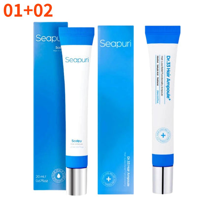 Seapuri Scalphy Hair Essence Rollerball Nourishing Anti-Frizz Hair Serum  Refreshing Strengthening Hair Essence Scalp Treatment