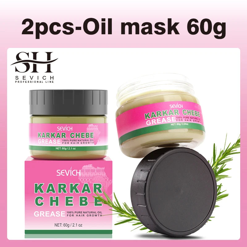 2024 New Super Growth Oil Karkar Regrowth Thicken Oils Chebe Anti-Breakage Essential Oil Serum Rosemary Anti Hair Loss Products