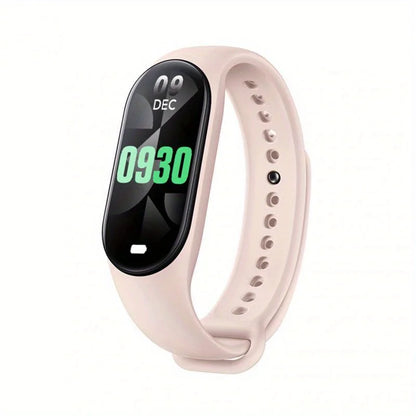 New M8 Band Sports Smartwatch Movement Step Count Bluetooth Fitness Track Bracelet Synchronous Phone Information Smart Watches