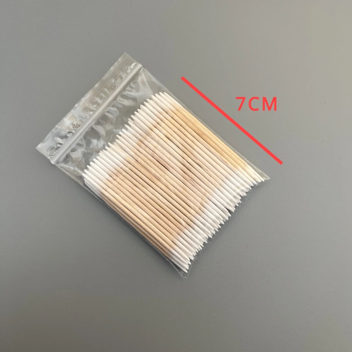 100-500Pcs Nails Wood Cotton Swab Clean Sticks Bud Tip Wooden Cotton Head Manicure Detail Corrector Nail Polish Remover Art Tool