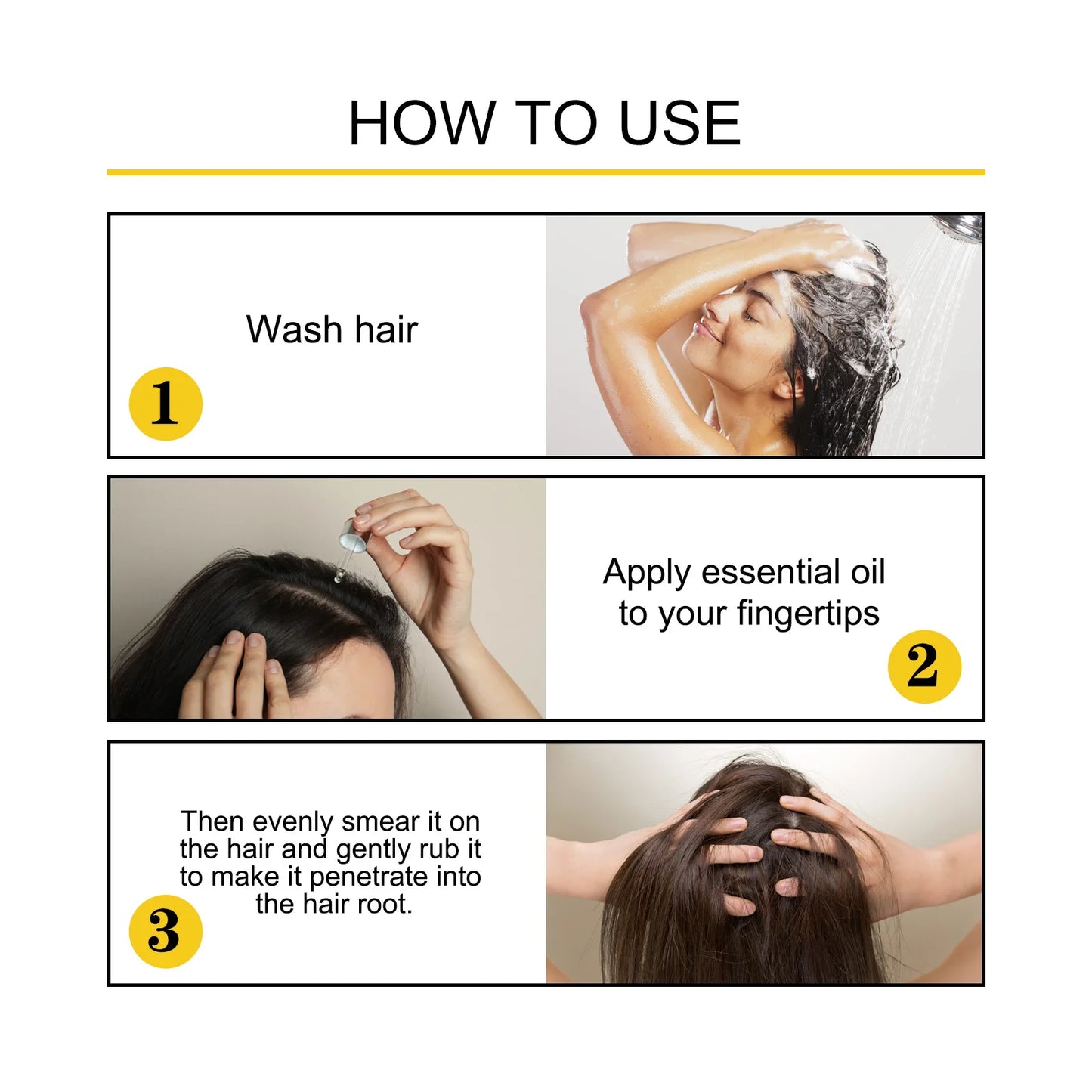 Hair Growth Essential Oil Treatment Seborrheic Alopecia Follicle Repairing Reduce Hairline Baldness Dense Growing Hairs Lotion