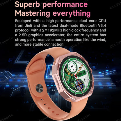 New in 3D Smart Watch Faces Bluetooth Phone Call DIY Watch Face Waterproof 7+1 Strap GPS SmartWatch for Men Women Health Monitor