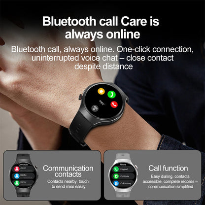 2025 New Outdoor Smartwatch Smart Watch Men Sports Fitness Model 1.53 HD AMOLED Screen LED Flashlight IP67 Waterproof Smartwatch