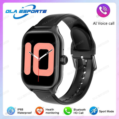 New Smart Watch Bluetooth Call Heart Rate Sleep Monitoring 100+ Sports Modes Pedometer IP68 Waterproof Smartwatch For Men Women
