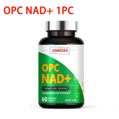 Natural Energy Anti Wrinkle NAD+ Supplement Capsules- Anti AginShrink Pore Lifting Firming , 60 Capsules