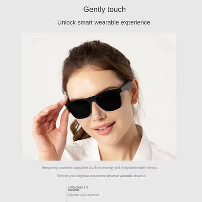 OPPO Bluetooth Smart Glasses AI Translation Object Recognition with Camera for Taking Photos Voice Assistant Calling and Music