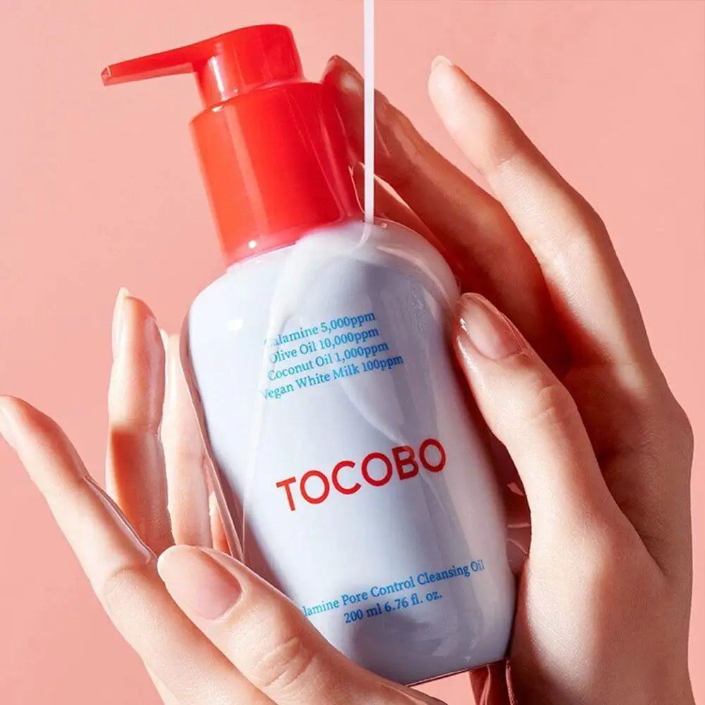 200ml TOCOBO Hearthstone Pore Cleansing Makeup Removing Relieving Nourishing Easy Rinse Avoid Residue Removing Oil For All Skin