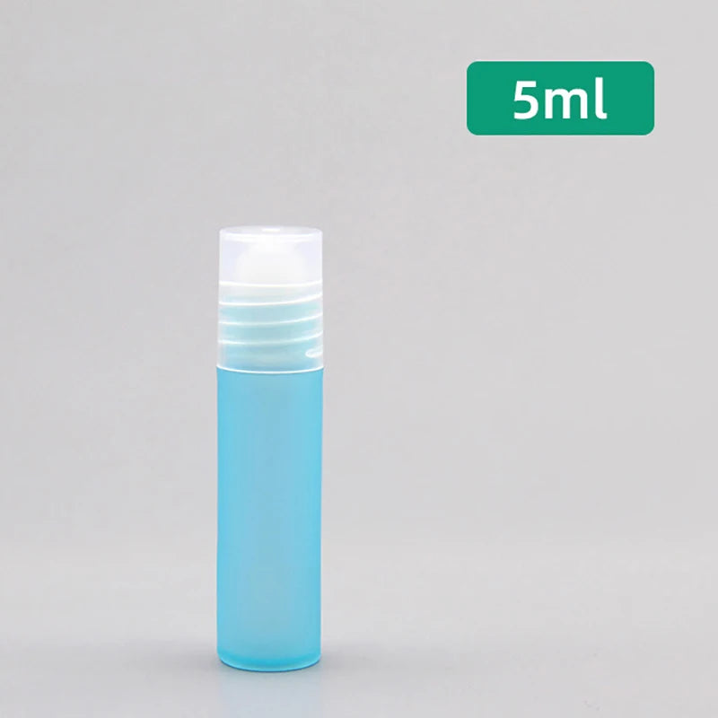 5/8/10ml Empty Perfume Roll Roller Ball Bottle On Plastic Liquids Oil Container Refillable Bottles Holders New Bottling Bottle