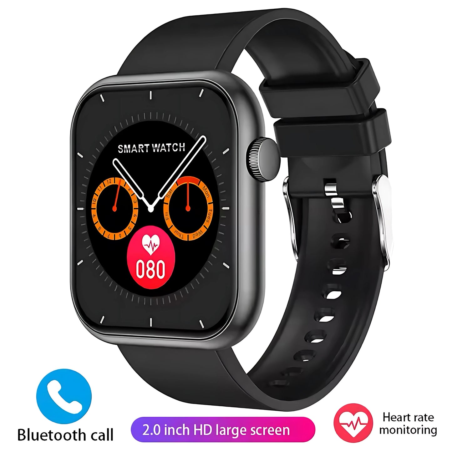 For Xiaomi SmartWatch 5 Global Version Men Women HD Screen Heart Rate Bluetooth Call Waterproof 100+Sports Smart Watch 2025 New